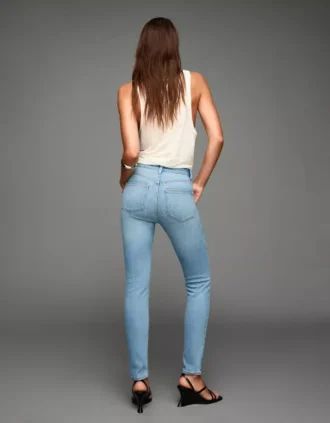 Wysokie, miękkie Jeansy Skinny – Spodnie Wysokie, miękkie Jeansy Skinny – Spodnie