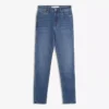 Wysokie, miękkie Jeansy Skinny – Spodnie