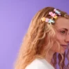 Zestaw spinek z futerkiem Polly Pocket
